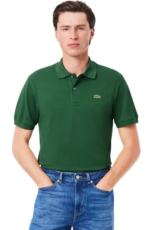 Lacoste Chemises homme - Chemise m/c - vert