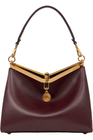 Etro Sacs a main pour femmes - sac bandouliere en cuir - bordeaux