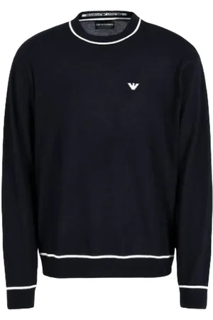Emporio Armani Chandails pour hommes - pullover - bleu
