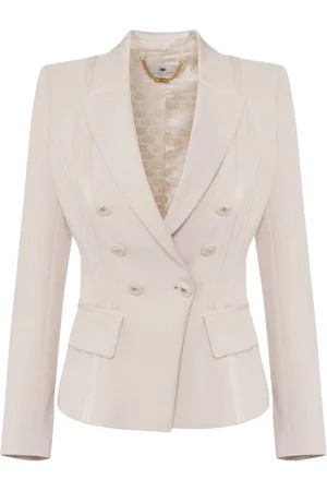 Elisabetta Franchi Vestes pour femmes - veste - blanc