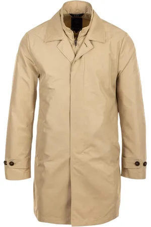 FAY Vestes impermeables homme - manteau matinal en peuplier technique