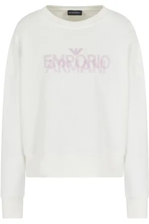 Emporio Armani Vetements de bonneterie pour femmes - maille - blanc