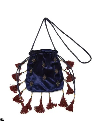 Maliparmi Embrayage et embrayage femme faux - pochette - bleu