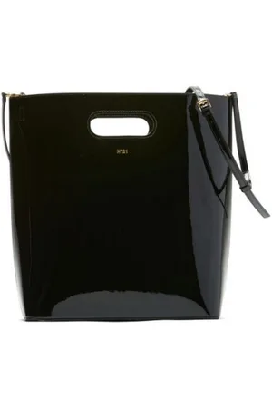 Nº21 Bandouliere femme n21 - shopper big ecovernice - noir