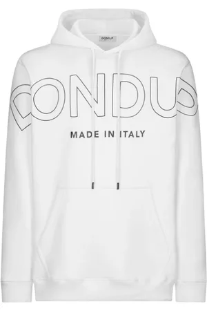 Dondup Homme a capuche - sweat-shirt - blanc