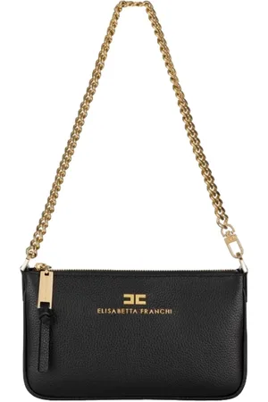 Elisabetta Franchi Sacs a epaulettes femme - sac - noir