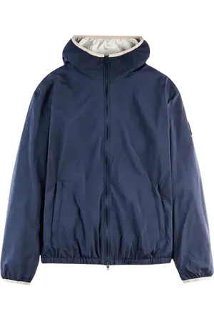 FAY Vestes impermeables homme - brise-vent en nylon super leger - bleu