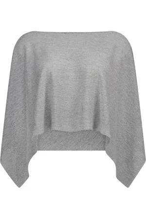 D.EXTERIOR Poncho et mantelle femme d.exterior - lux mantellina - argent