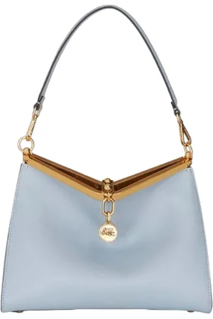 Etro Sacs a epaulettes pour femmes - bandouliere voile m - bleu