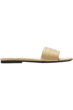Nº21 Pantoufles pour femmes n21 - raphia plat