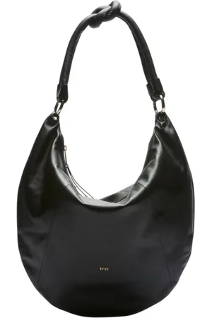 Nº21 Bandouliere femme n21 - hobo doux moyen nappa bandouliere - noir
