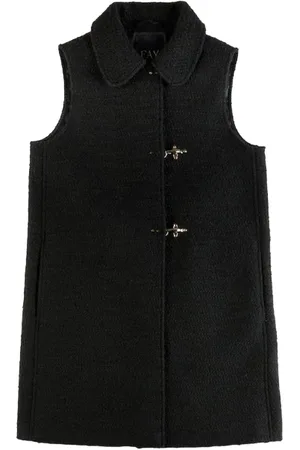 FAY Gilet pour femmes - gilet en laine - noir