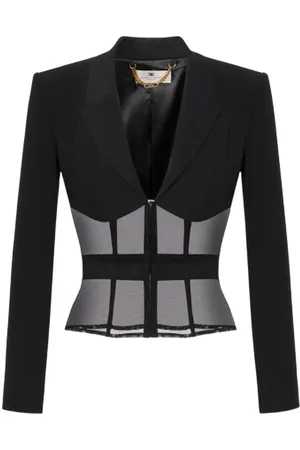 Elisabetta Franchi Vestes pour femmes - veste - noir