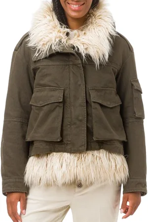 Dondup Vestes pour femmes - parka - vert