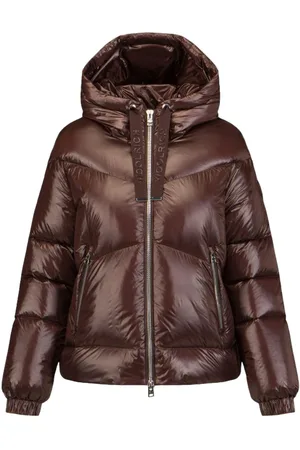 Woolrich Vestes pour femmes - aliquippa courte veste bouffante - brun