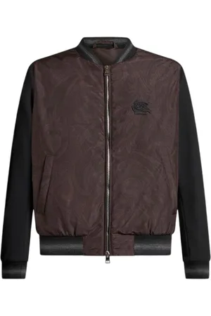 Etro Vestes homme - Mw bombardier voyage bimateriel - noir