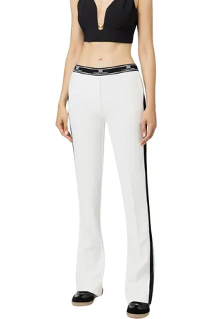 Elisabetta Franchi Pantalons pour femmes - pantalon - ivoire