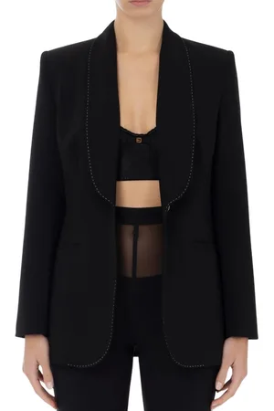 Elisabetta Franchi Vestes pour femmes - veste - noir