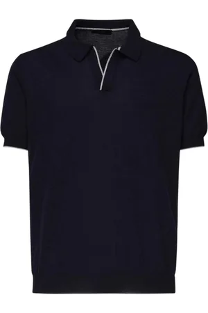 FAY Polo homme - pole - bleu