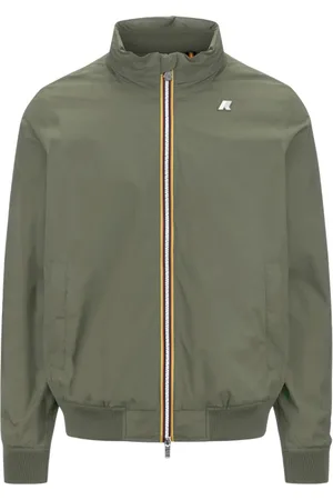 K-Way Homme a capuche - jersey de nylon stretch amaure - vert