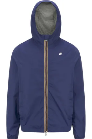 K-Way Vestes homme - stretch nylon jersey jack - bleu