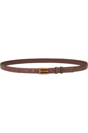 Etro Ceinture pour femmes - ceinture reversible logo arnica et cuir - multicolore