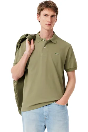 Lacoste Chemises homme - Chemise m/c - vert