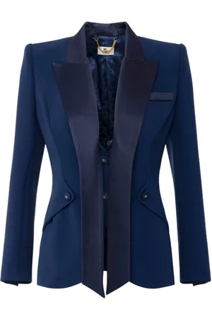 Elisabetta Franchi Vestes pour femmes - veste - bleu