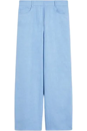 Max Mara Pantalons pour femmes - Theo - celeste