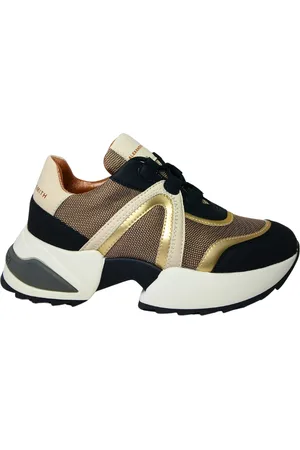 Alexander Smith Chaussures pour femmes Marbre femme-noir Baskets en or