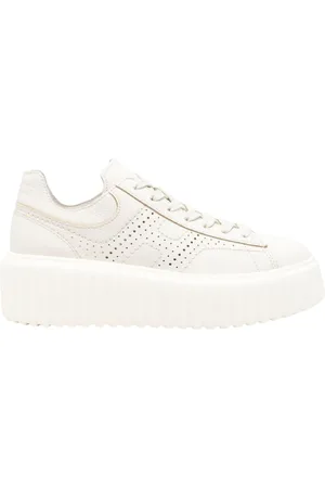 Hogan Sneaker femme - Stripes h - ivoire