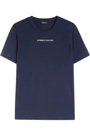 Max Mara T-shirt femme - luxe - bleu