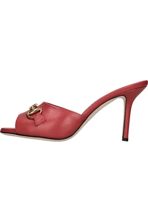 Roberto Cavalli Sandales Rouge