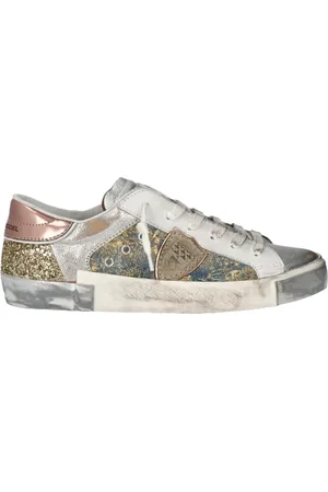 Philippe model Sneaker femme - prsx femme basse - denim