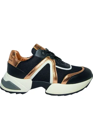 Alexander Smith Chaussures pour femmes Sneakers en cuivre noir femme en marbre