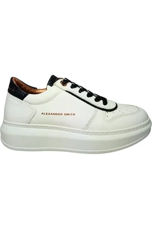 Alexander Smith Chaussures pour femmes Sneakers Cambridge Femme-Blanc Noir