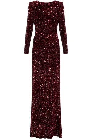 Elisabetta Franchi Robes de soiree et ceremonie feminine - robe - bordeaux