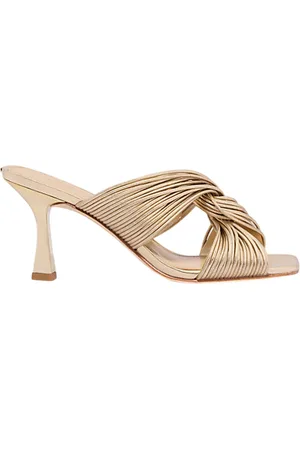 Michael Kors Chaussures de talon pour femmes - alessia mule sandale - or
