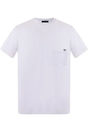 FAY T-shirt homme - T-shirt - blanc