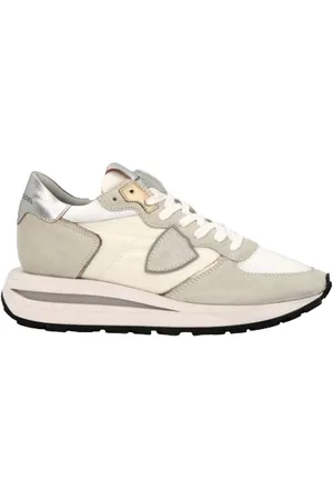 Philippe model Sneaker femme - tropez haute femme basse - blanc