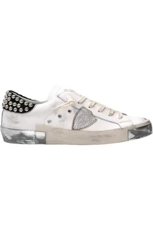 Philippe model Sneaker femme - prsx femme basse - blanc