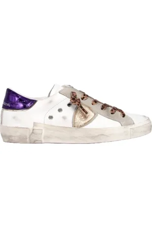 Philippe model Sneaker femme - prsx femme basse - pourpre