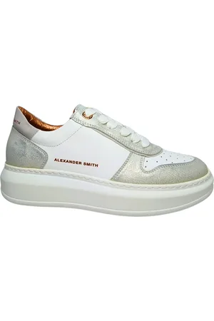 Alexander Smith Chaussures pour femmes Cambridge Femme-Blanc Argent