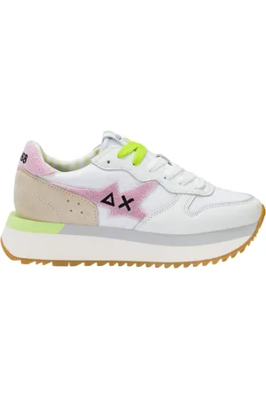 sun68 Sneaker femme - logo eponge stargirl - blanc