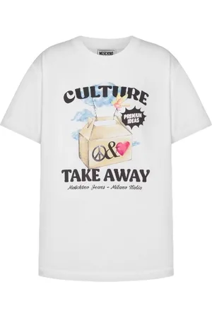 Moschino Vetements pour femmes occasionnels - T-shirt - blanc