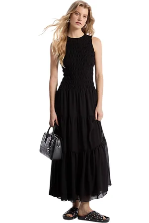 Michael Kors Vetements pour femmes occasionnels - robe de reservoir bombee - noir
