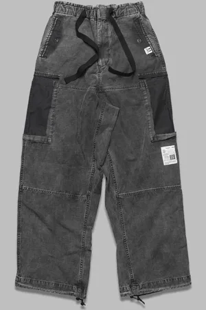Maison Mihara Yasuhiro Pantalon en coton satine