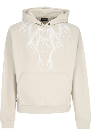 Phobia Leger Hoodie Blanc Lightning Hoodie pour hommes