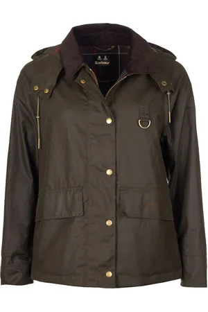 Barbour Avon Wax Ol71 Olive Classic LWX1081