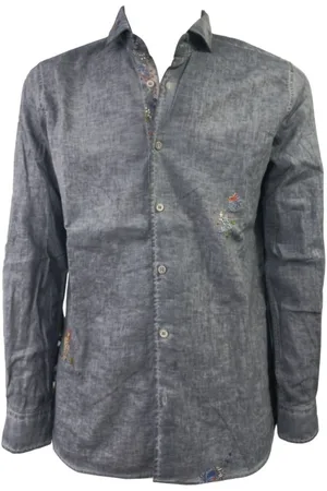 BOB der Bär Chemise Lino Collo France Bleu R00403